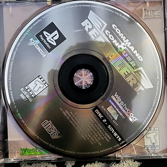 Command & conquer red alert Playstation 1 game collectible edition - Picture 3 of 8